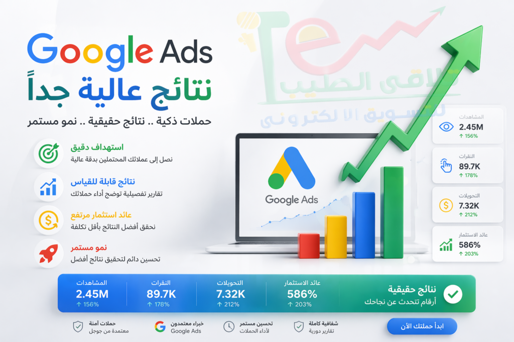 شركة متخصصة في إعلانات جوجل بالرياض