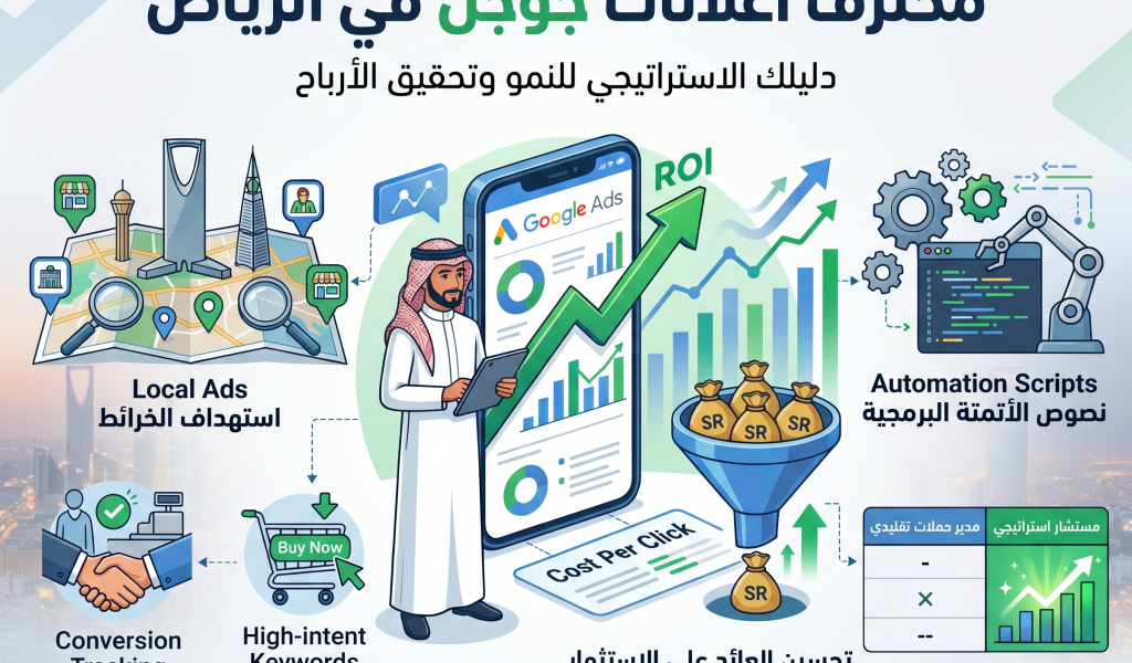 محترف اعلانات جوجل في الرياض